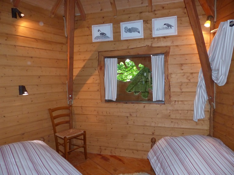 children's room in the family treehouse